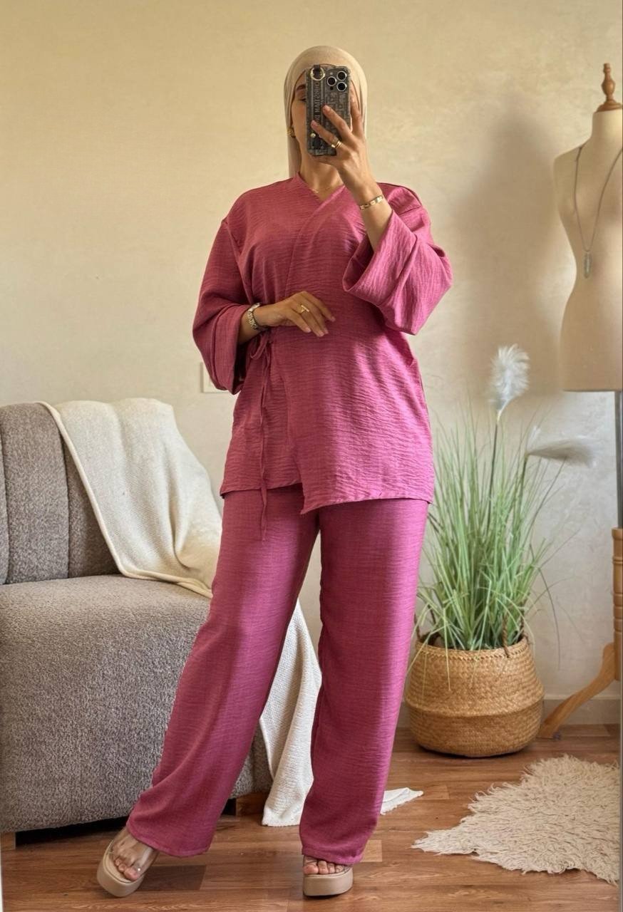 Chic Kimono Coord Set