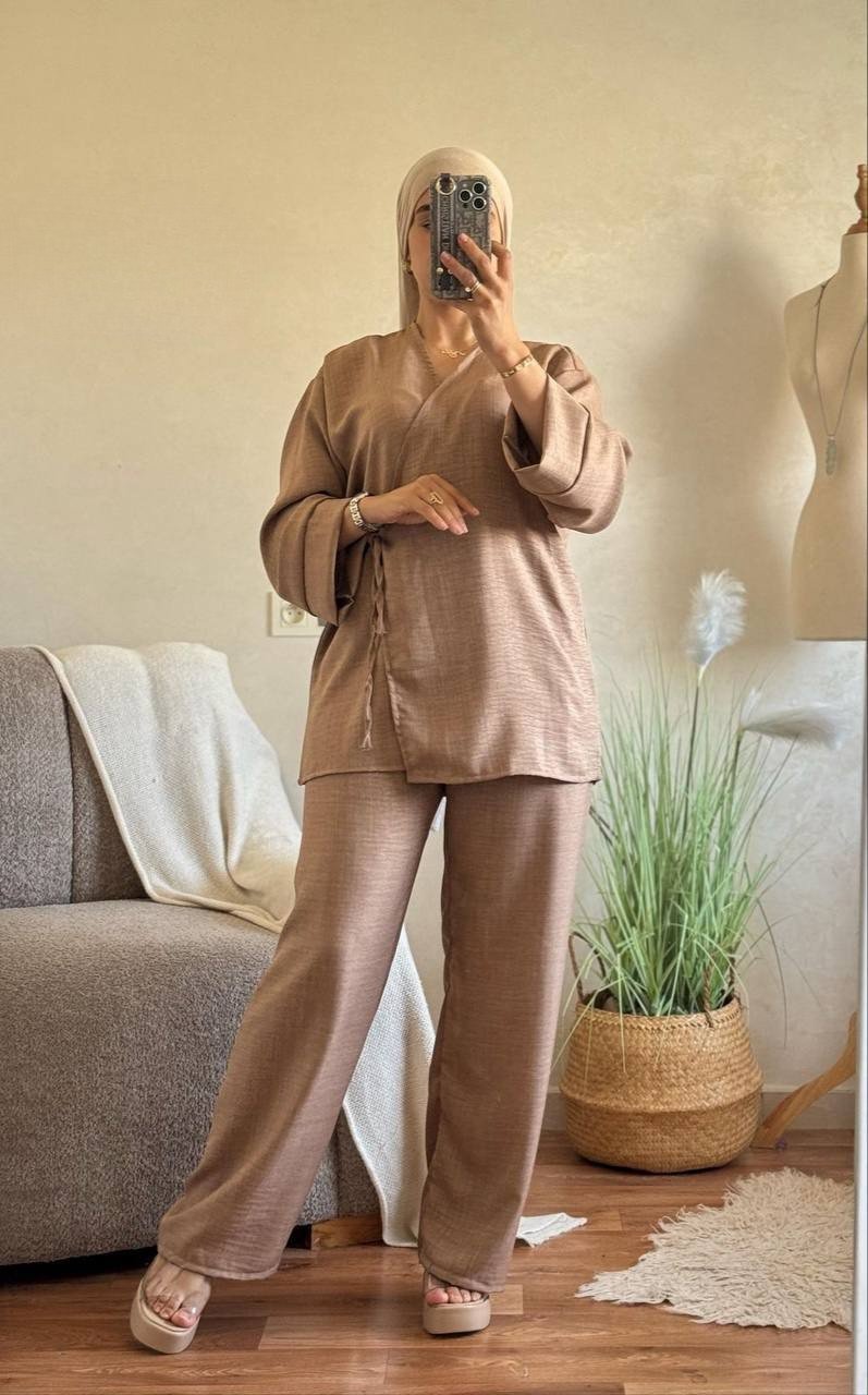 Chic Kimono Coord Set